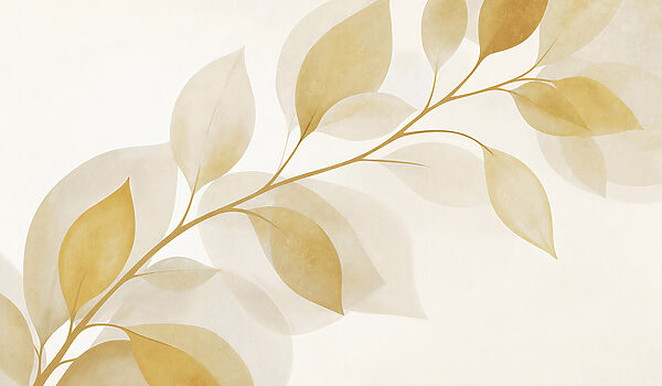 Branch with leaves on it Branch with leaves on it