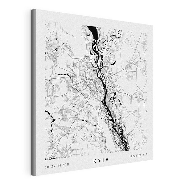 Картина Картина Карта міста (Артикул: s31428v1)