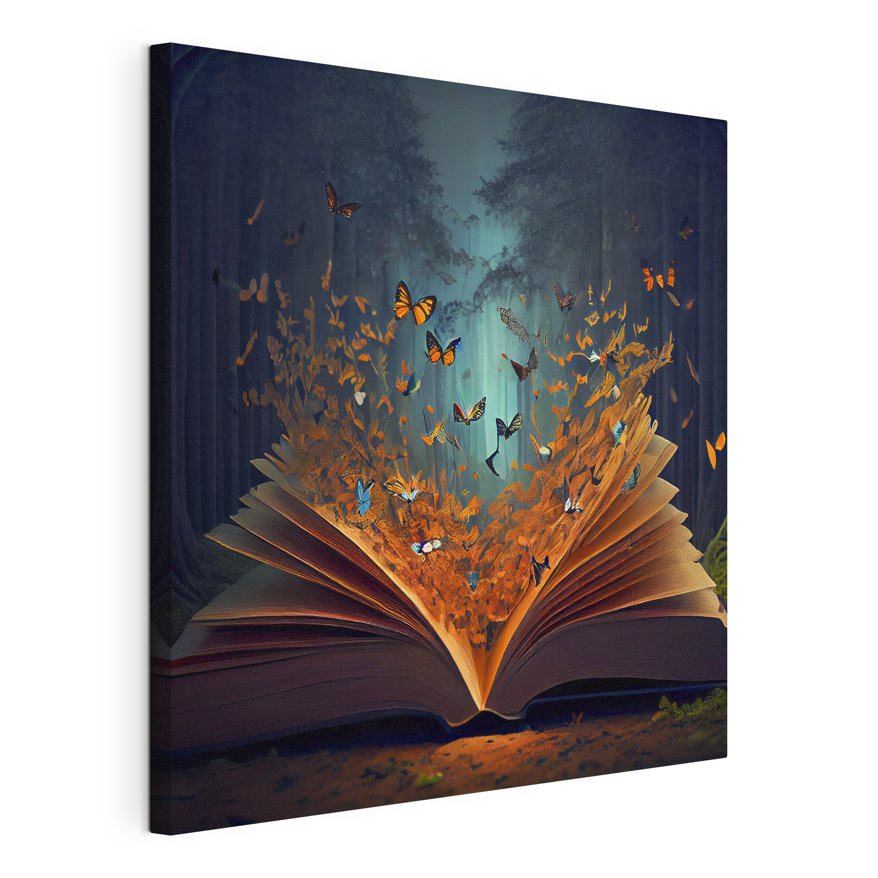 A book with butterflies coming out of it A book with butterflies coming out of it