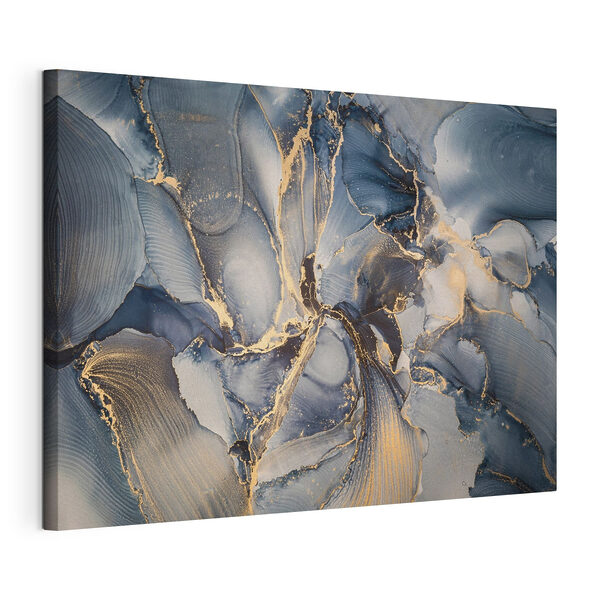 Ocean waves in abstract colors