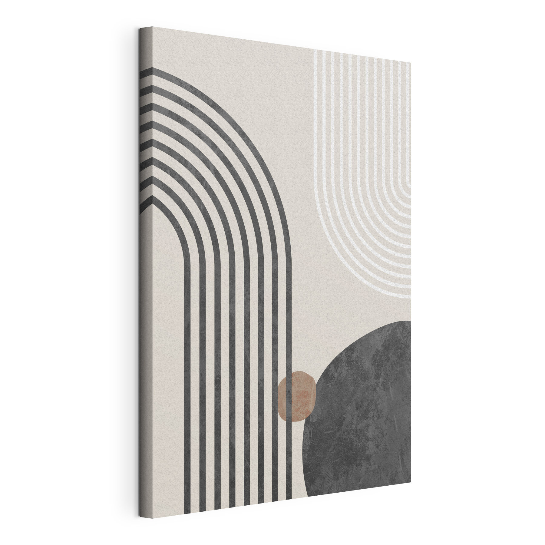 Abstract lines and shapes in harmony