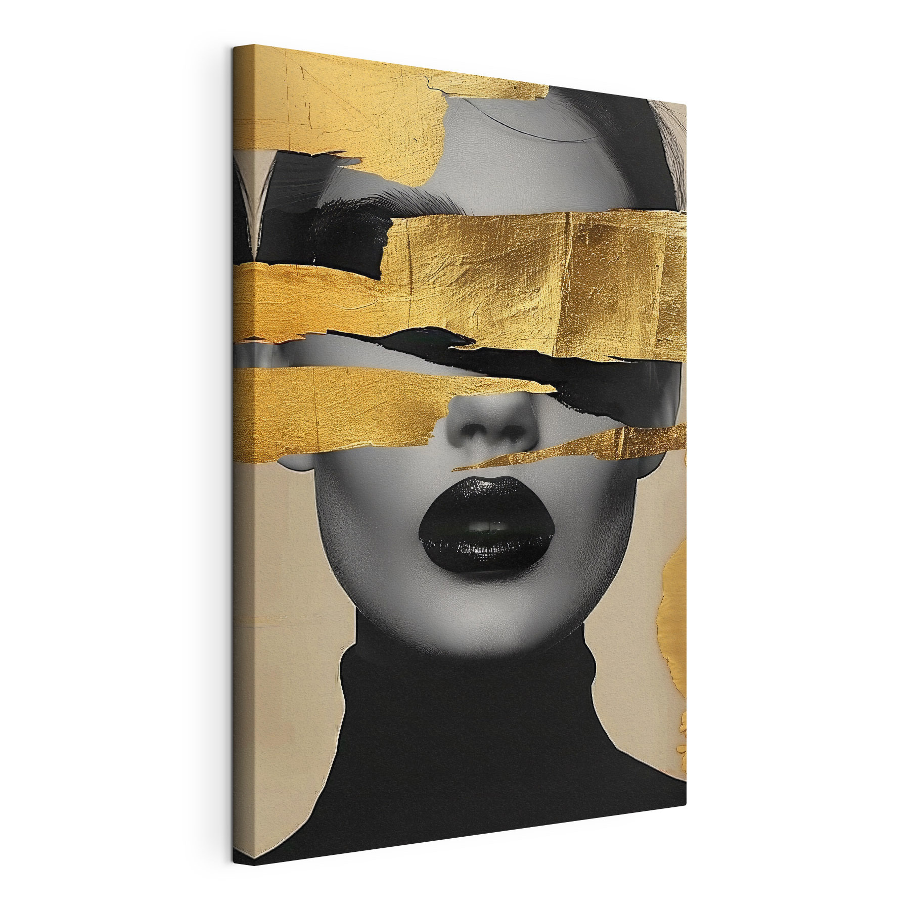 Abstract elegance with bold strokes Abstract elegance with bold strokes