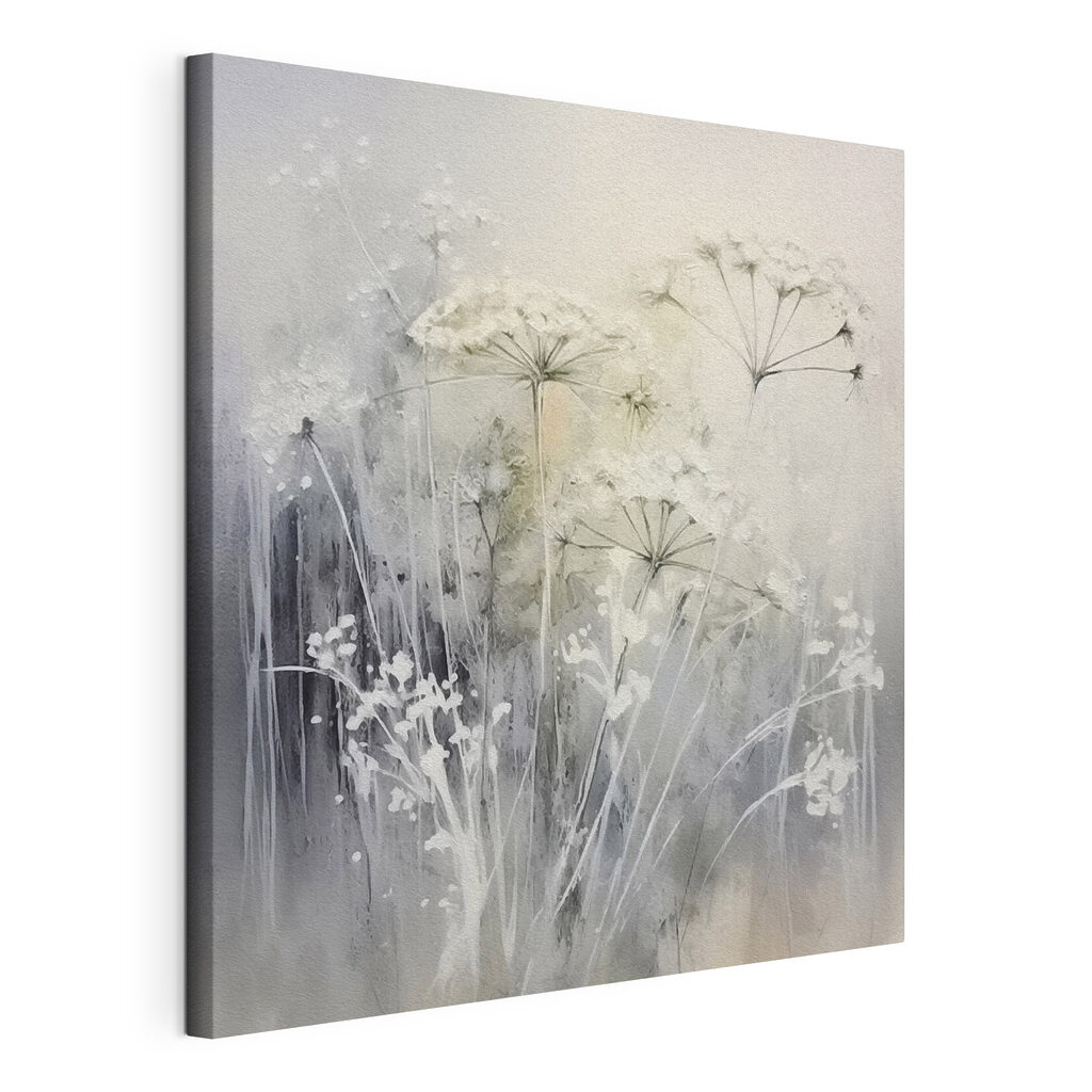 Painting of flowers and plants