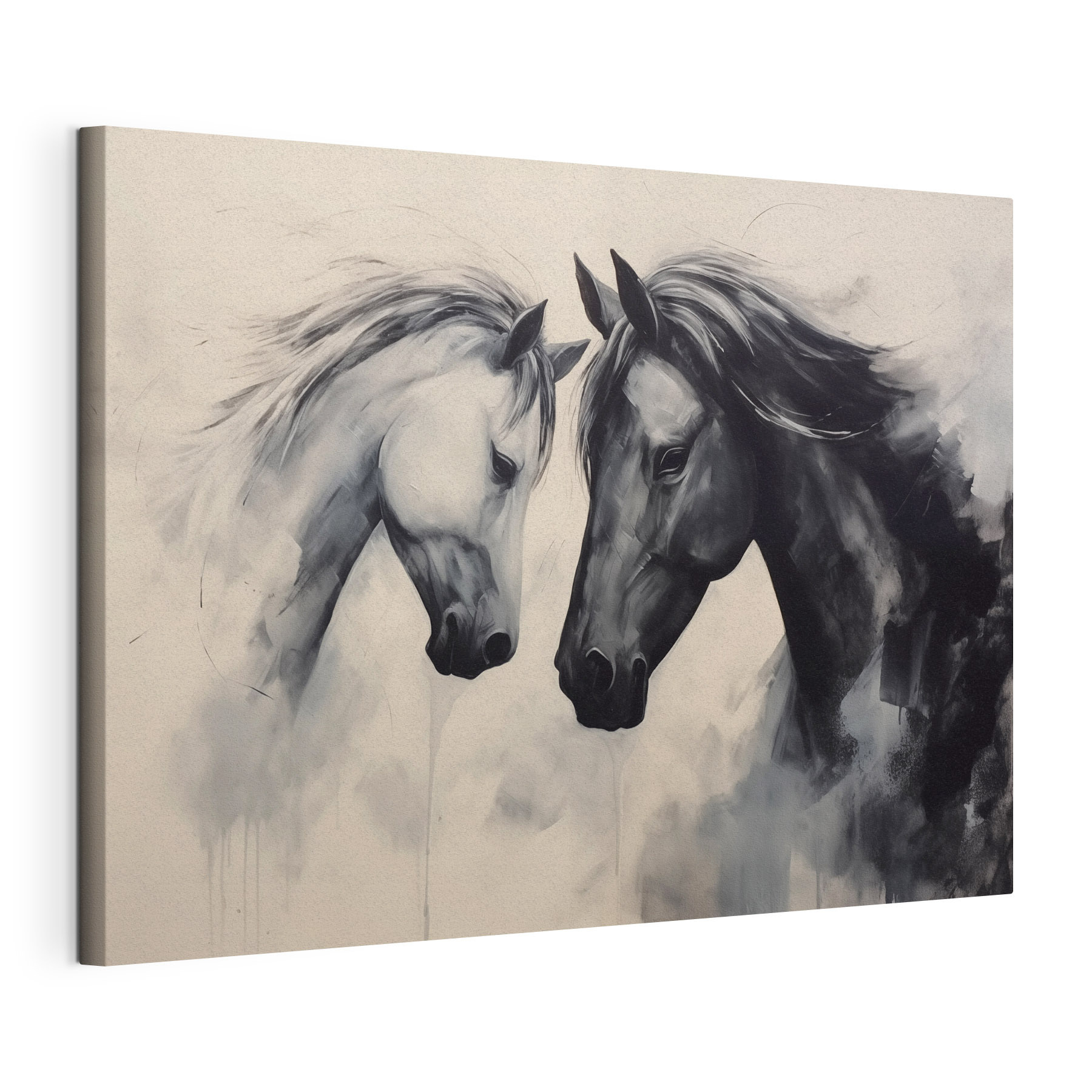 Painting of two horses Painting of two horses