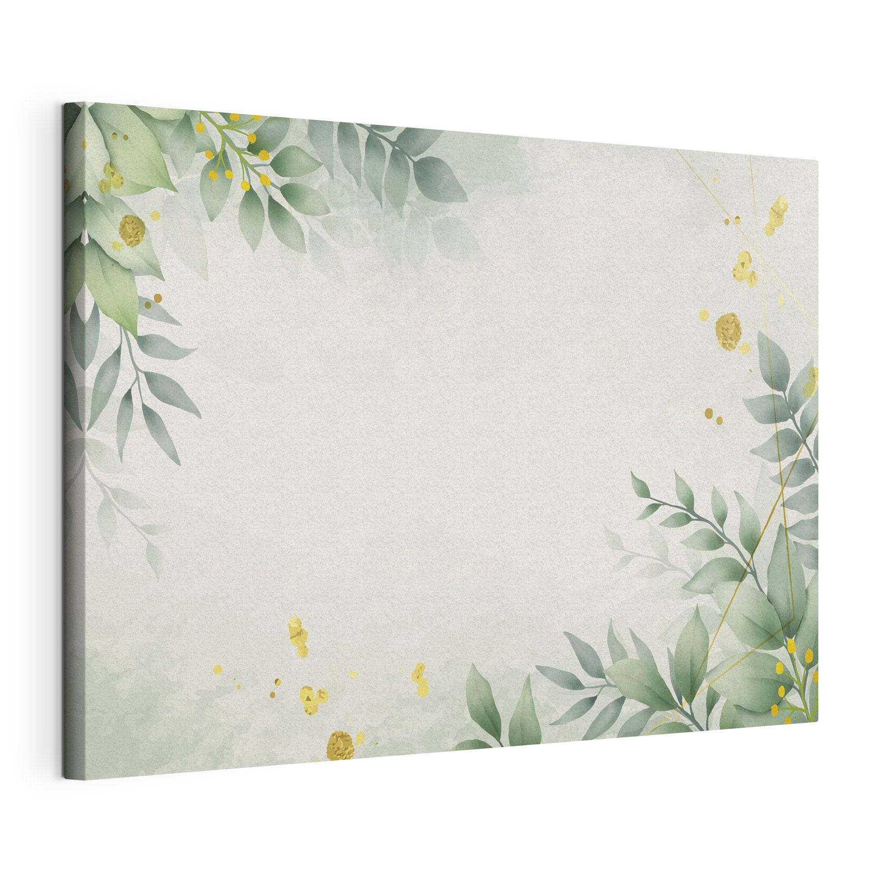 Elegant greenery with subtle hues