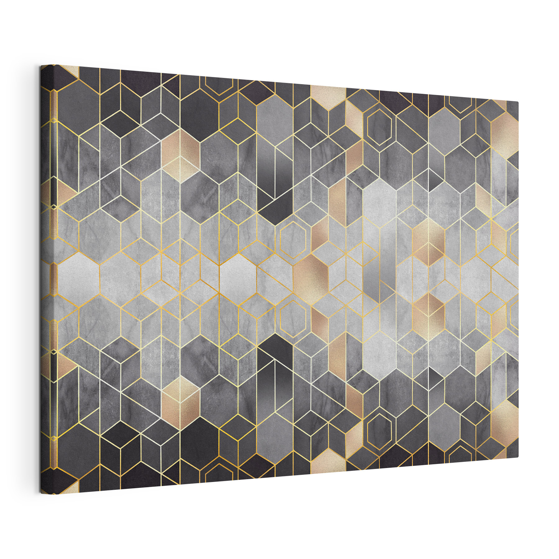 Geometric patterns in neutral tones