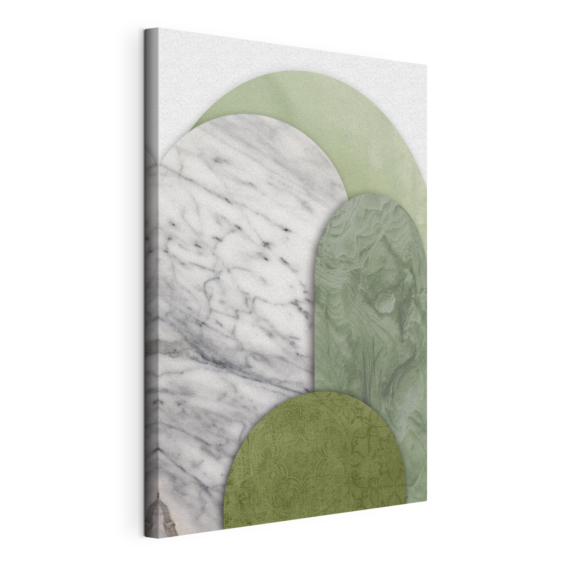 Elegant shapes in muted colors