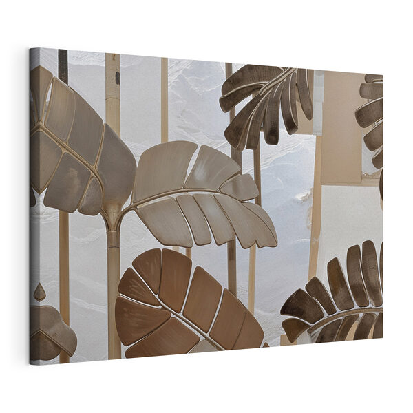 Group of decorative leaves Group of decorative leaves
