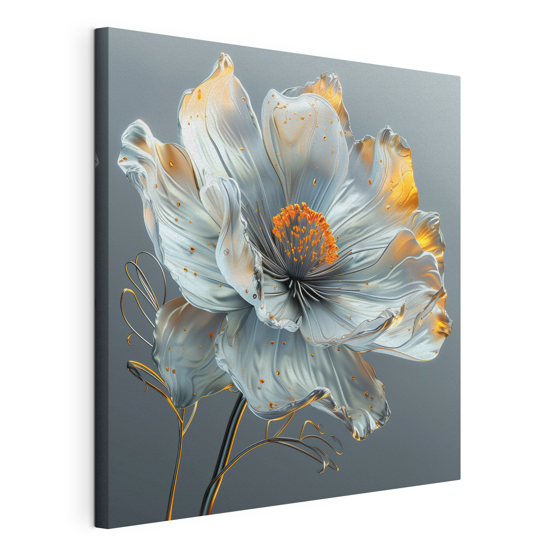 Elegant flower with delicate details