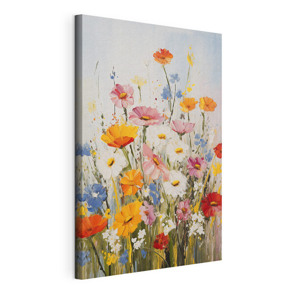 Colorful blooms brighten up the scene Colorful blooms brighten up the scene
