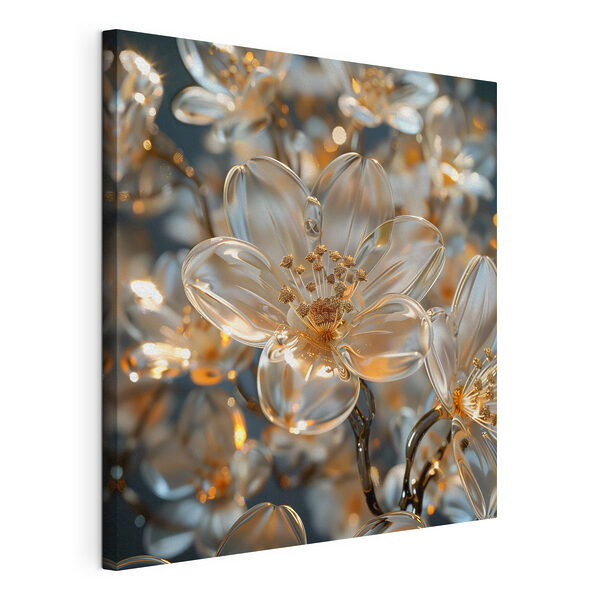 Delicate blossoms in soft hues