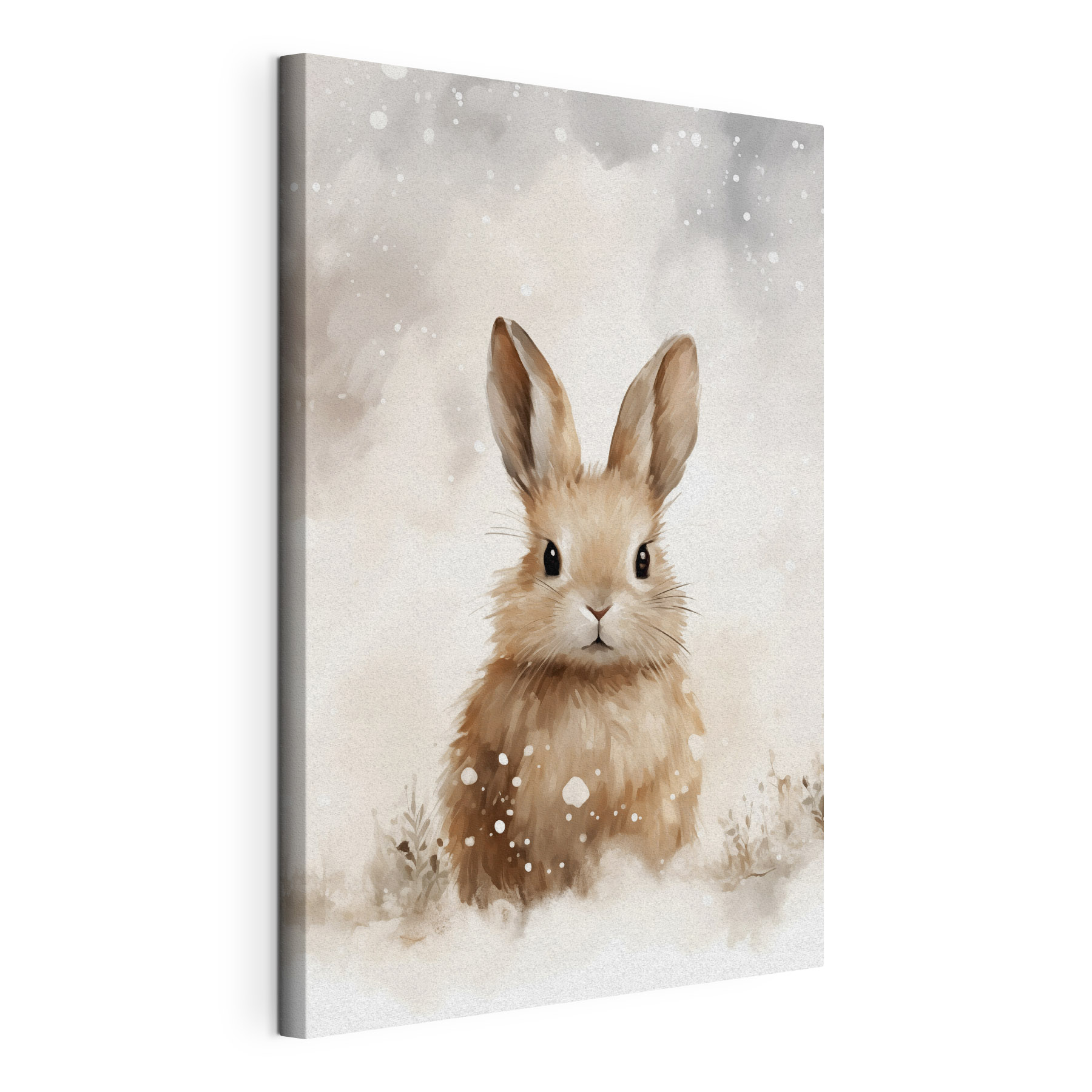 Rabbit in the snow