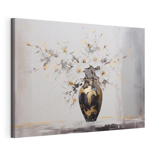Картина Розпис квітів у вазі
