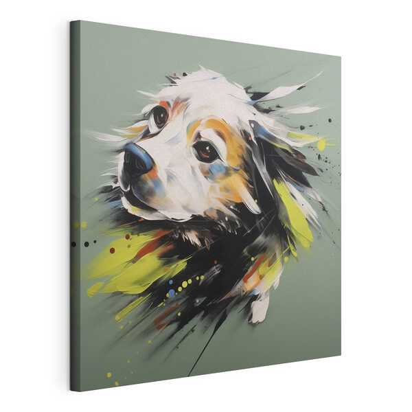Painting of a dog
