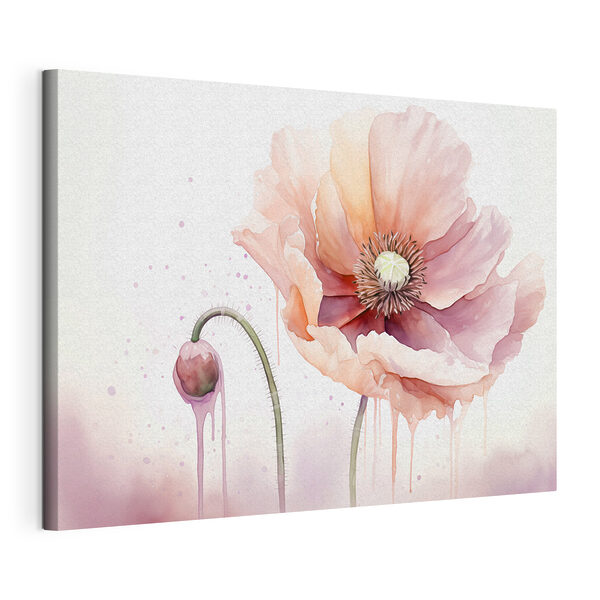 Watercolor painting of a flower Watercolor painting of a flower