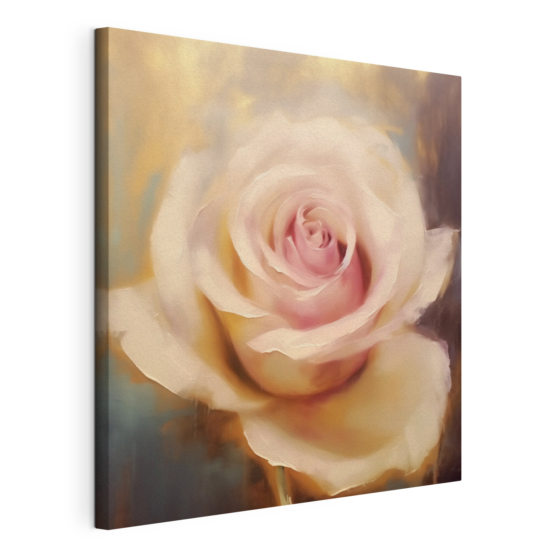 Elegant rose in soft hues