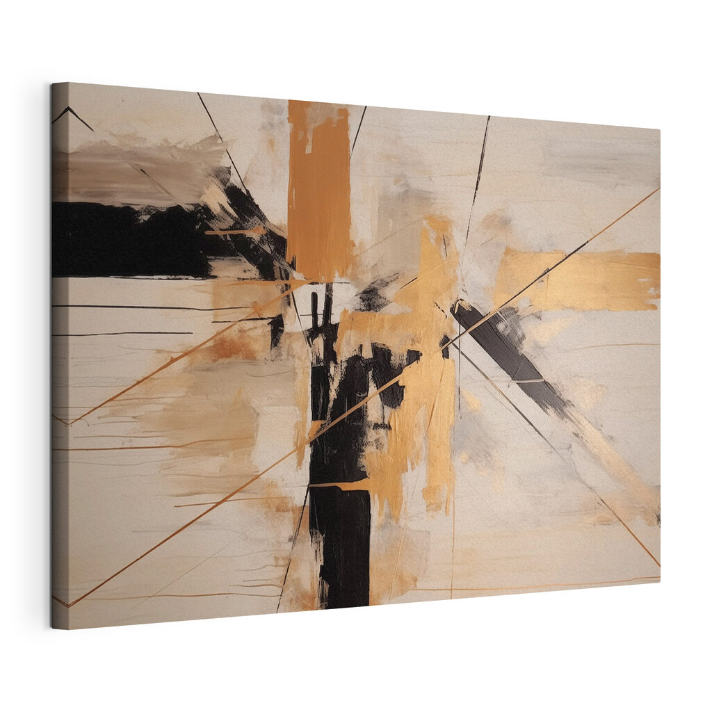 Abstract lines in elegant harmony