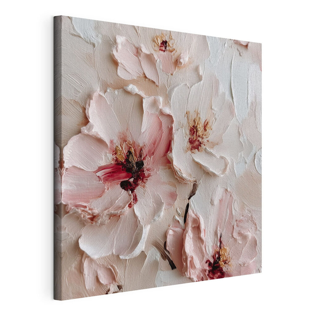 Delicate petals in soft hues