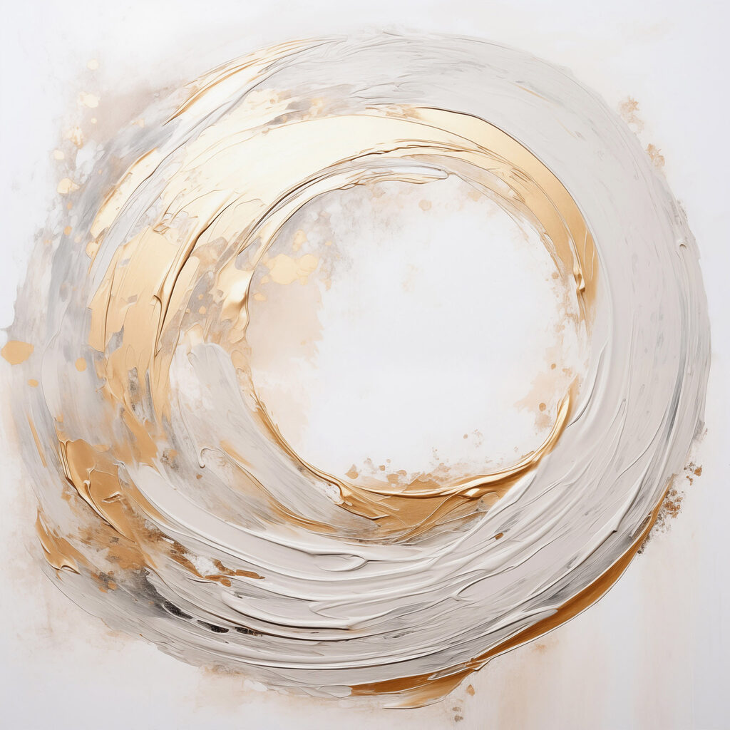 Whirls of soft, calming tones