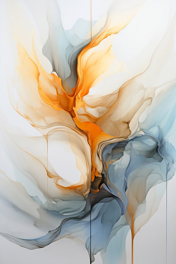 Colorful art with a white background