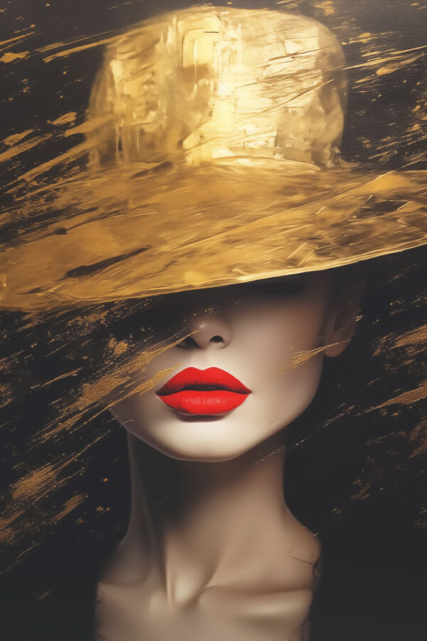 Mysterious elegance in bold colors