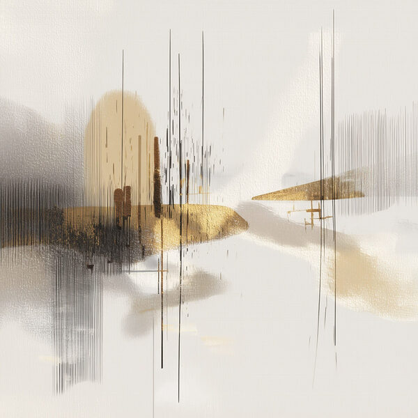 White and black art