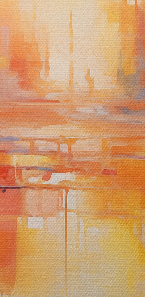 Painting of a city