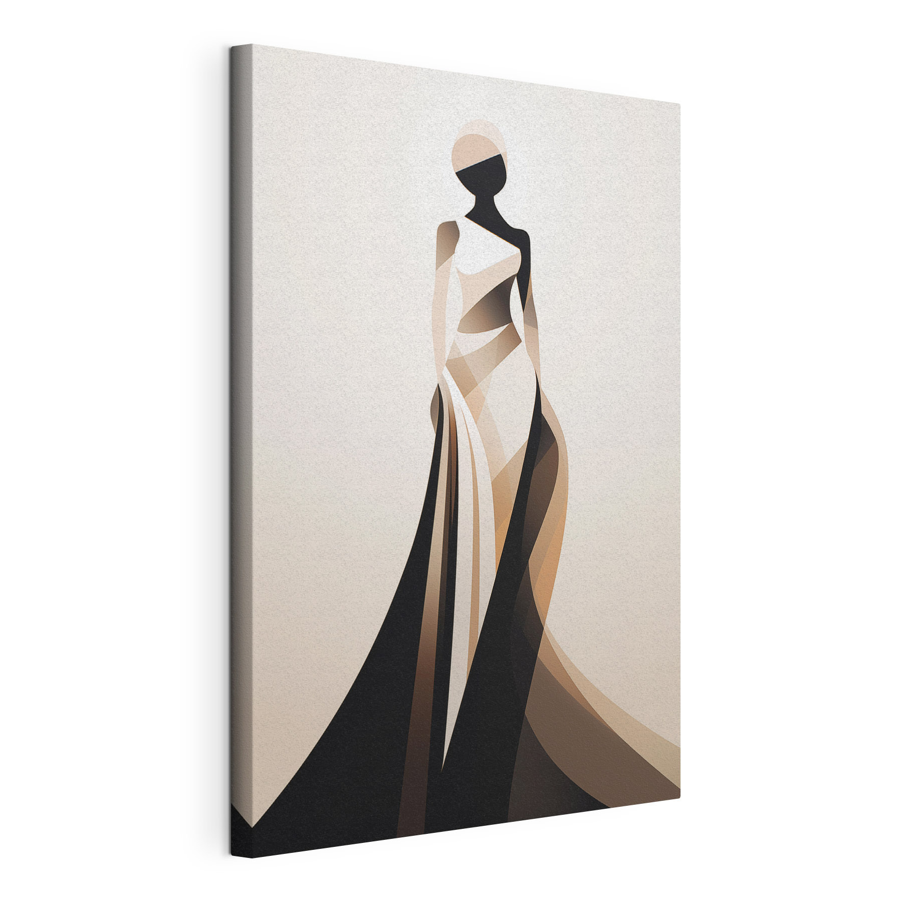Woman in a long dress Woman in a long dress
