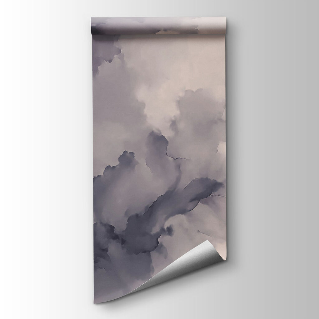 Whispers of soft, swirling clouds