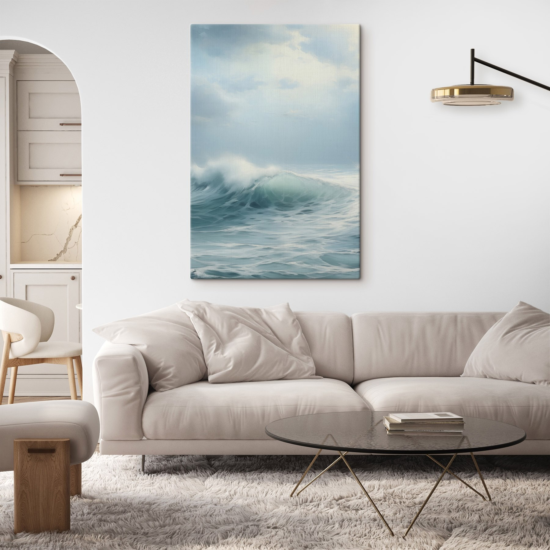 Large wave in the ocean