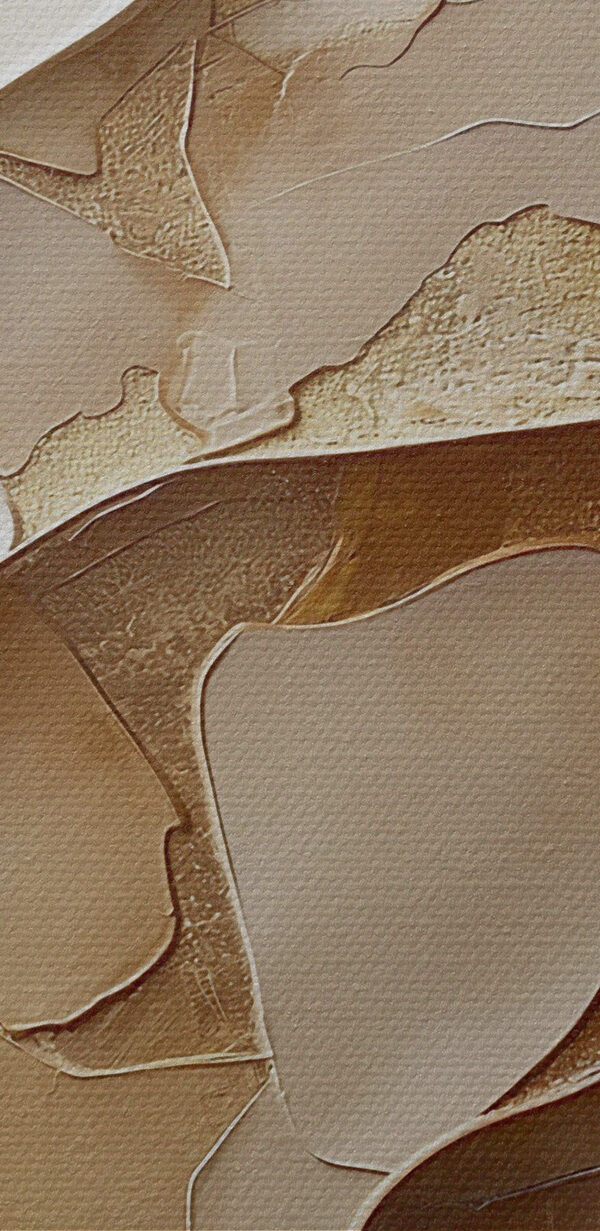 Abstract forms in soft neutral tones