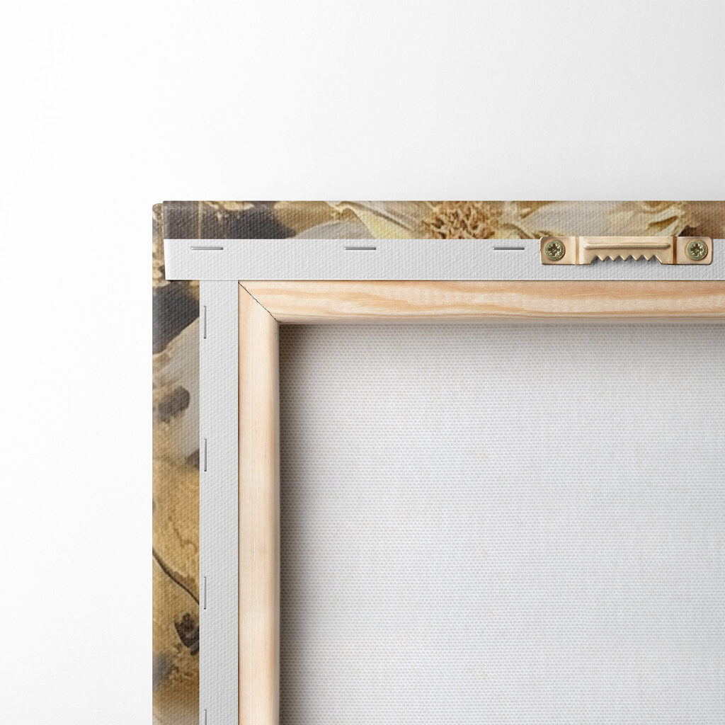 - Ethereal beauty with floral accents