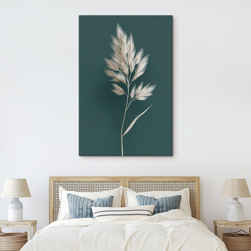 White plant with long leaves