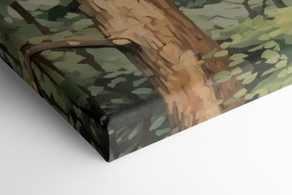 Tree with green leaves