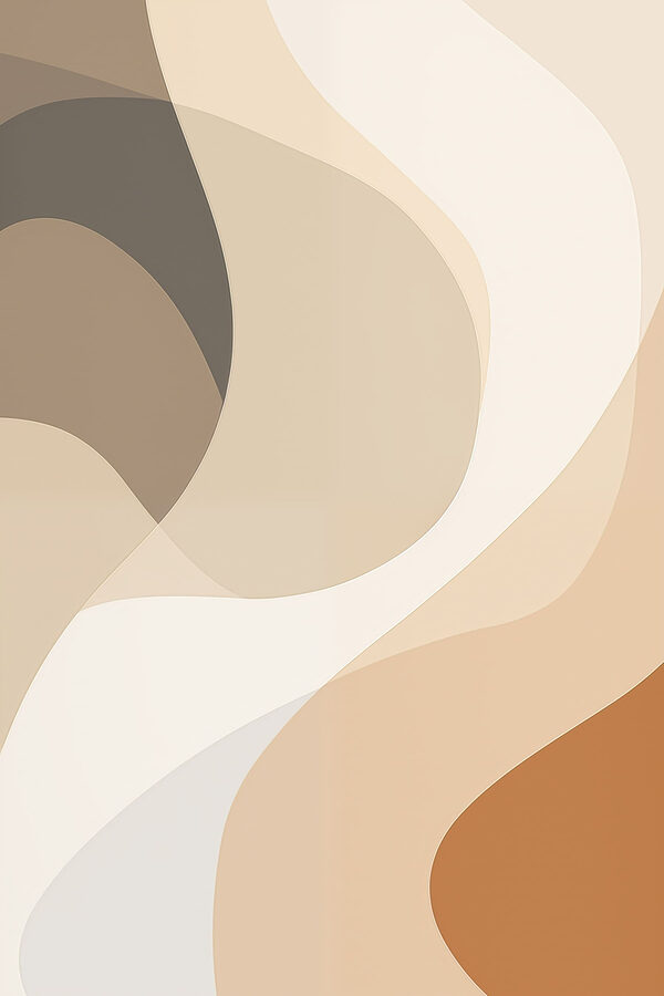 Soft curves in neutral tones
