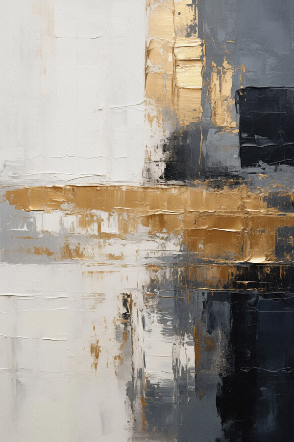 Abstract harmony in muted tones