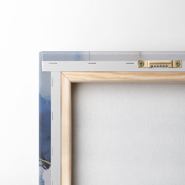 Abstract composition in calming hues