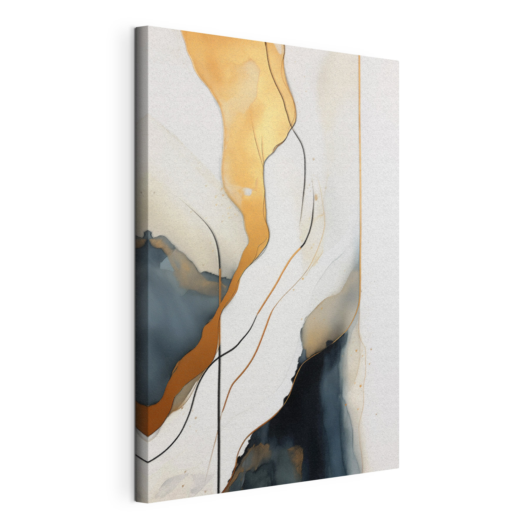 Flowing lines in soft colors