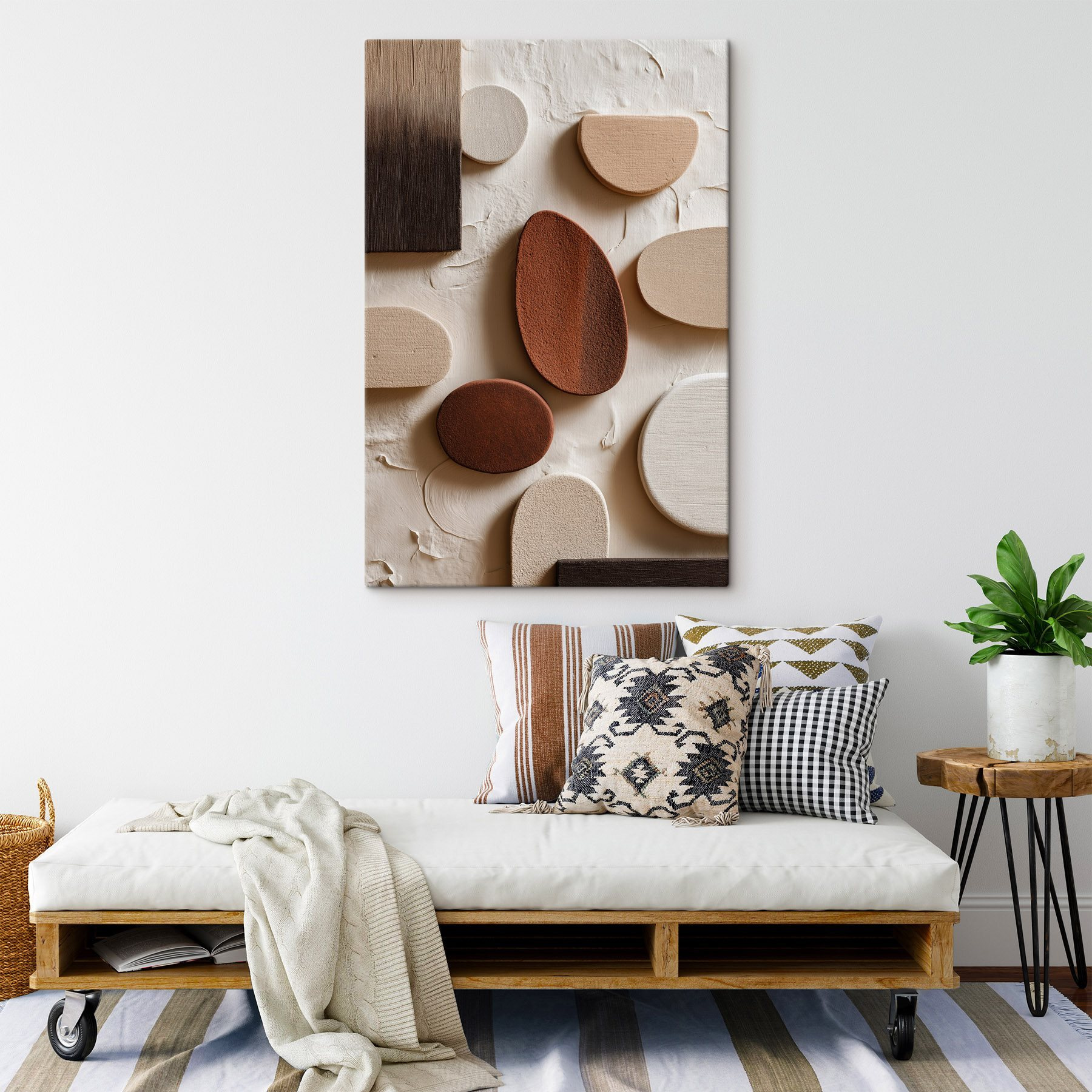 Group of different colored objects