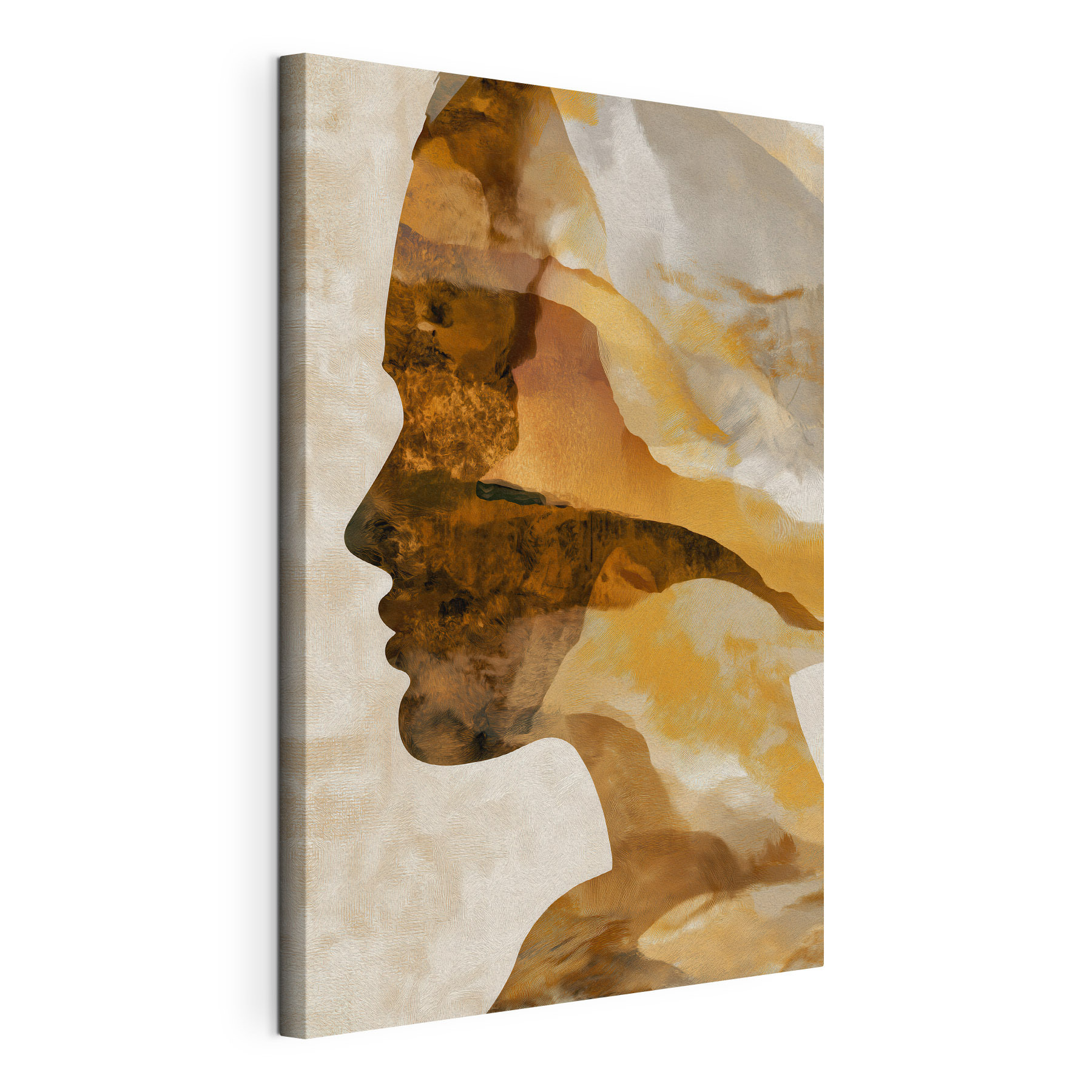 Profile of a woman