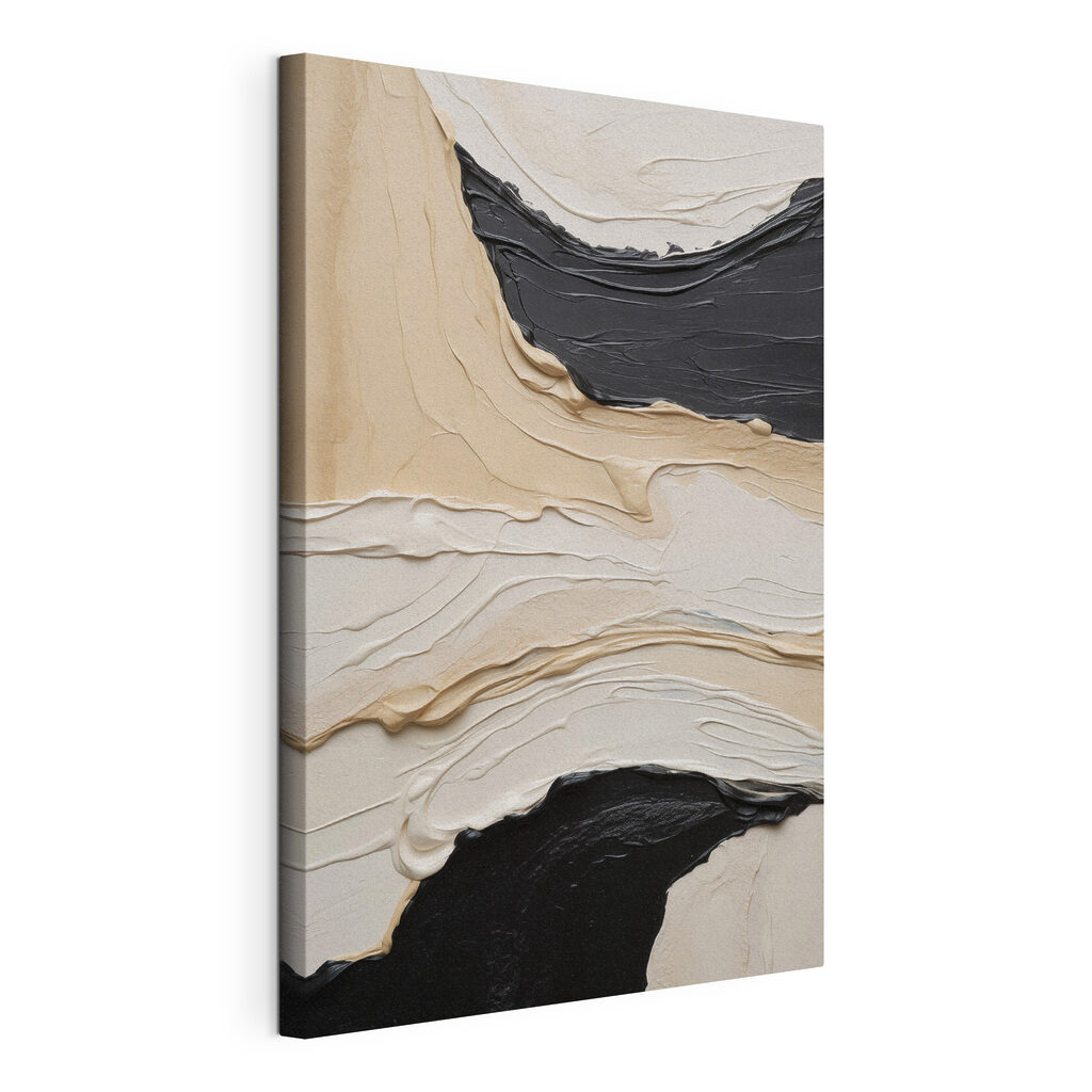 Black and white paint