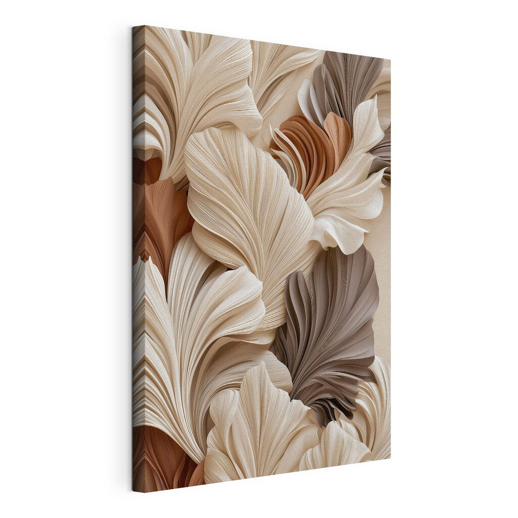 Intricate layers of flowing design