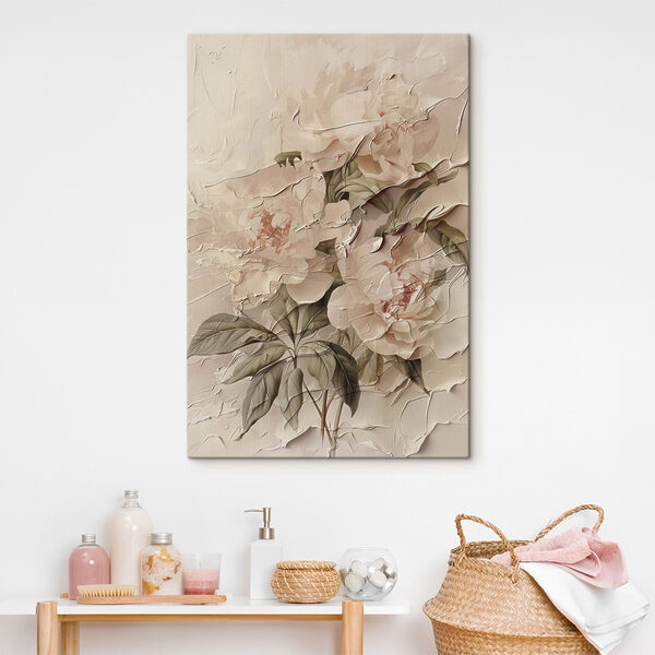 Soft blooms on a gentle canvas