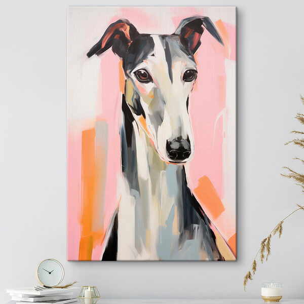 Painting of a dog