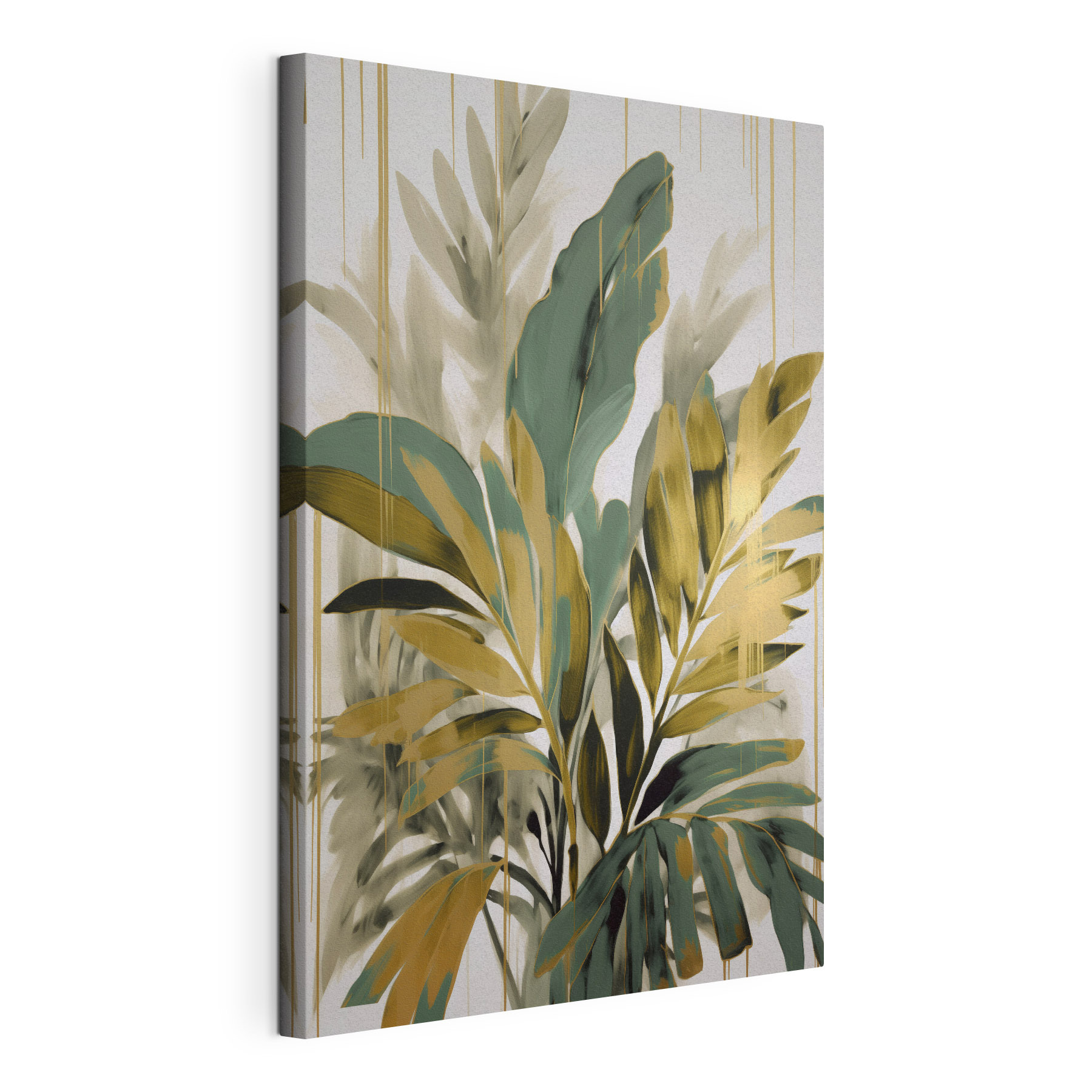 Painting of leaves and branches