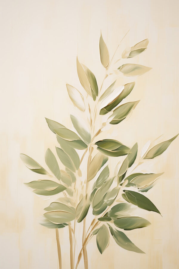 Painting of a plant Painting of a plant