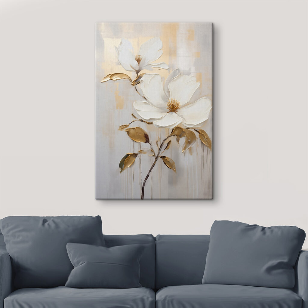 Elegant blossoms in soft colors