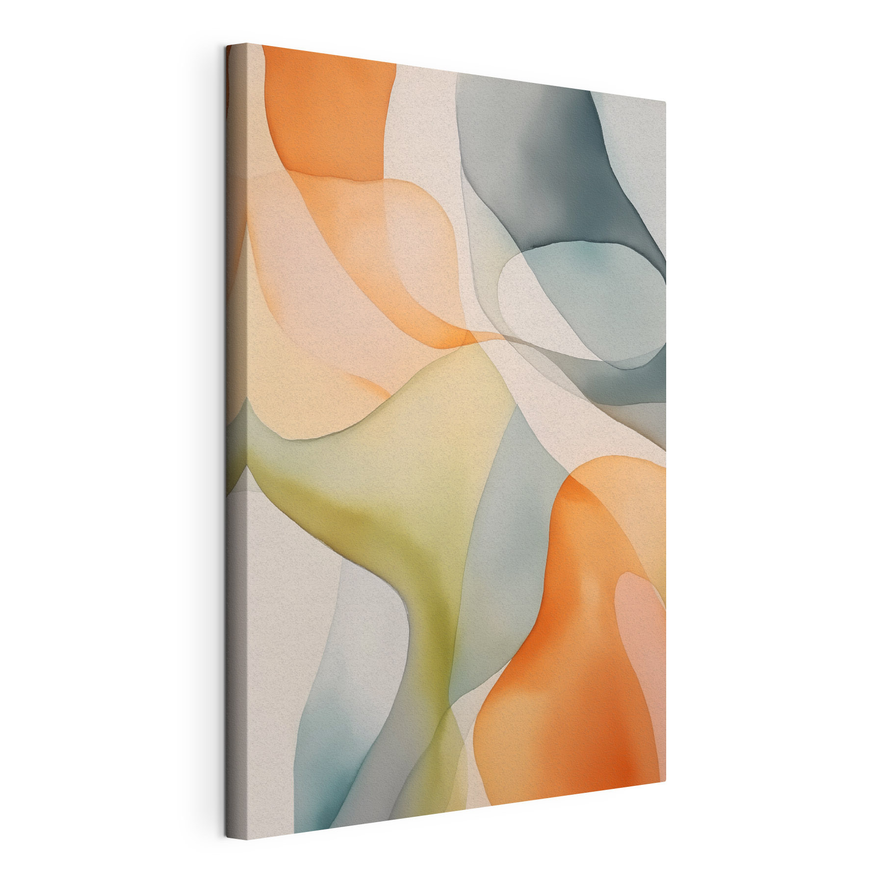 Flowing colors in gentle harmony Flowing colors in gentle harmony