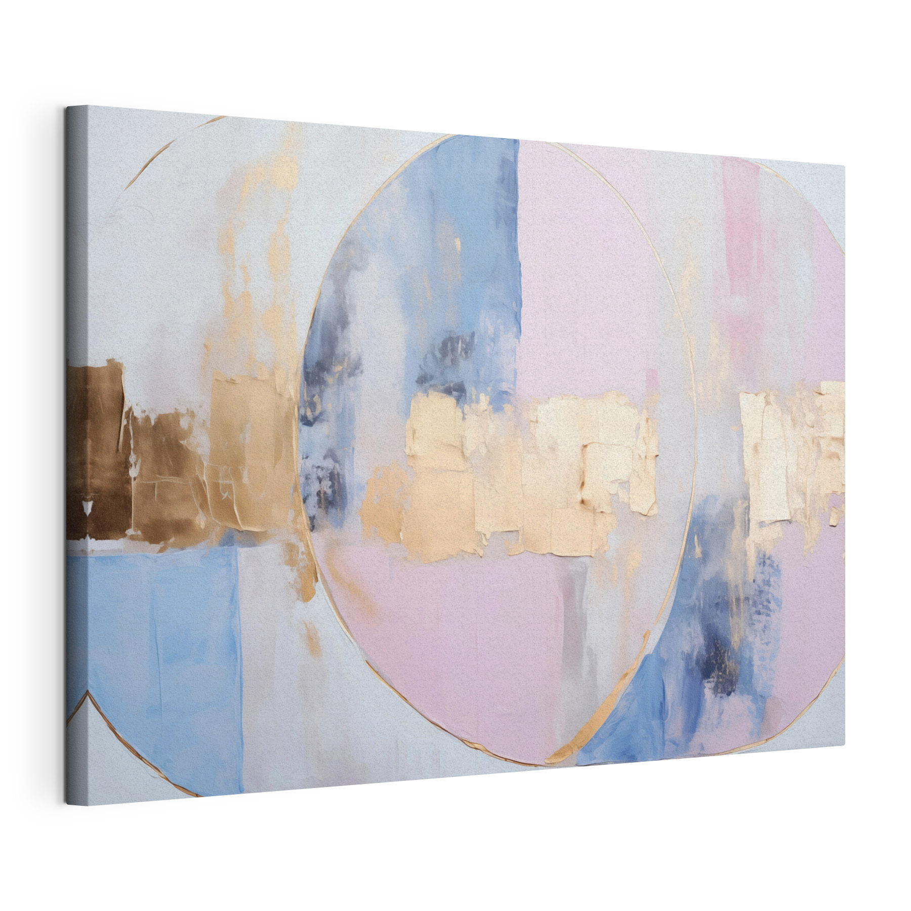 Soft hues and circular forms converge Soft hues and circular forms converge