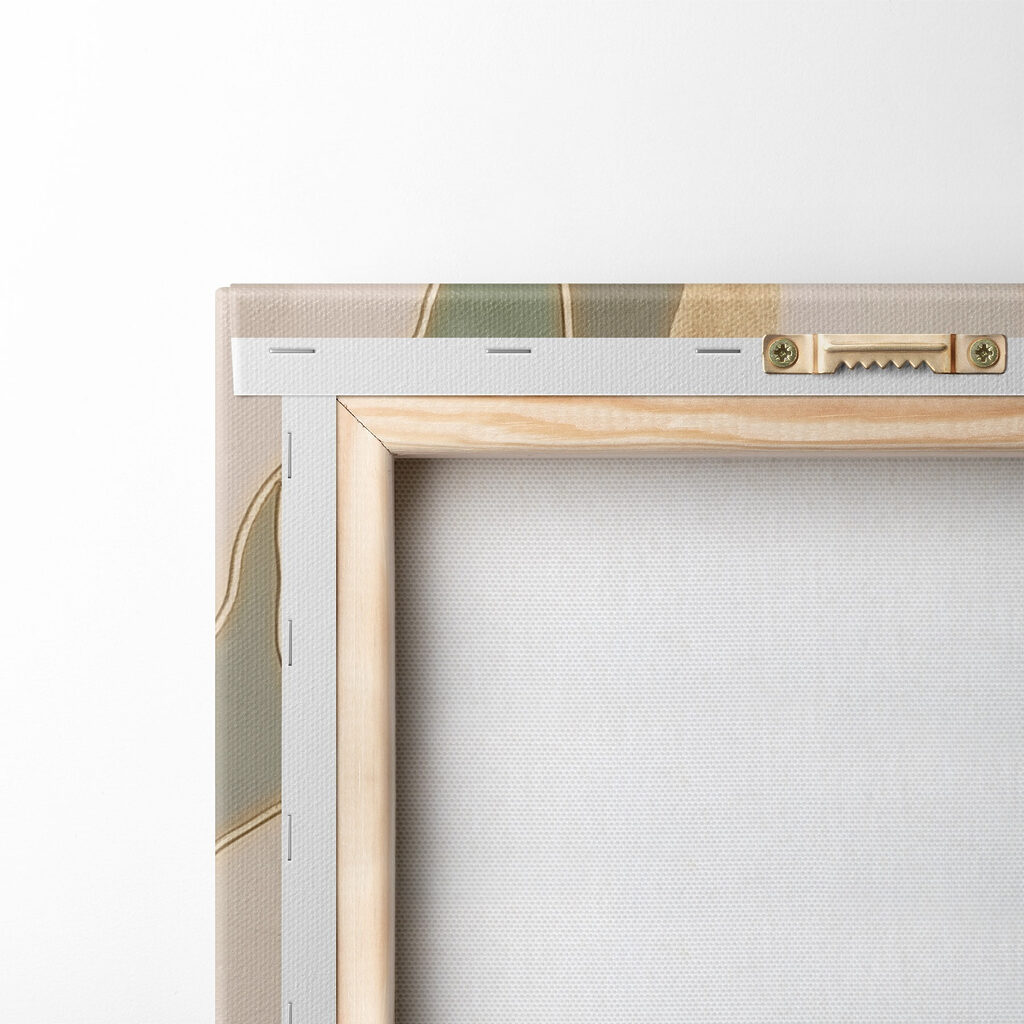 Elegant lines of muted color tones